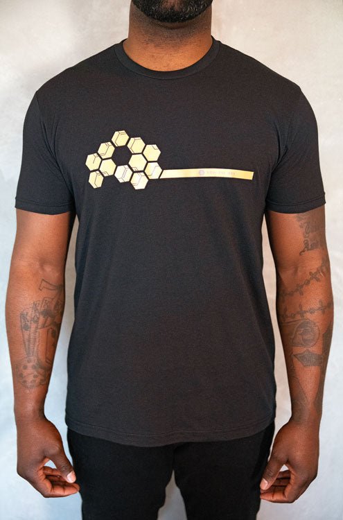 Soulful Bee Black T-Shirt