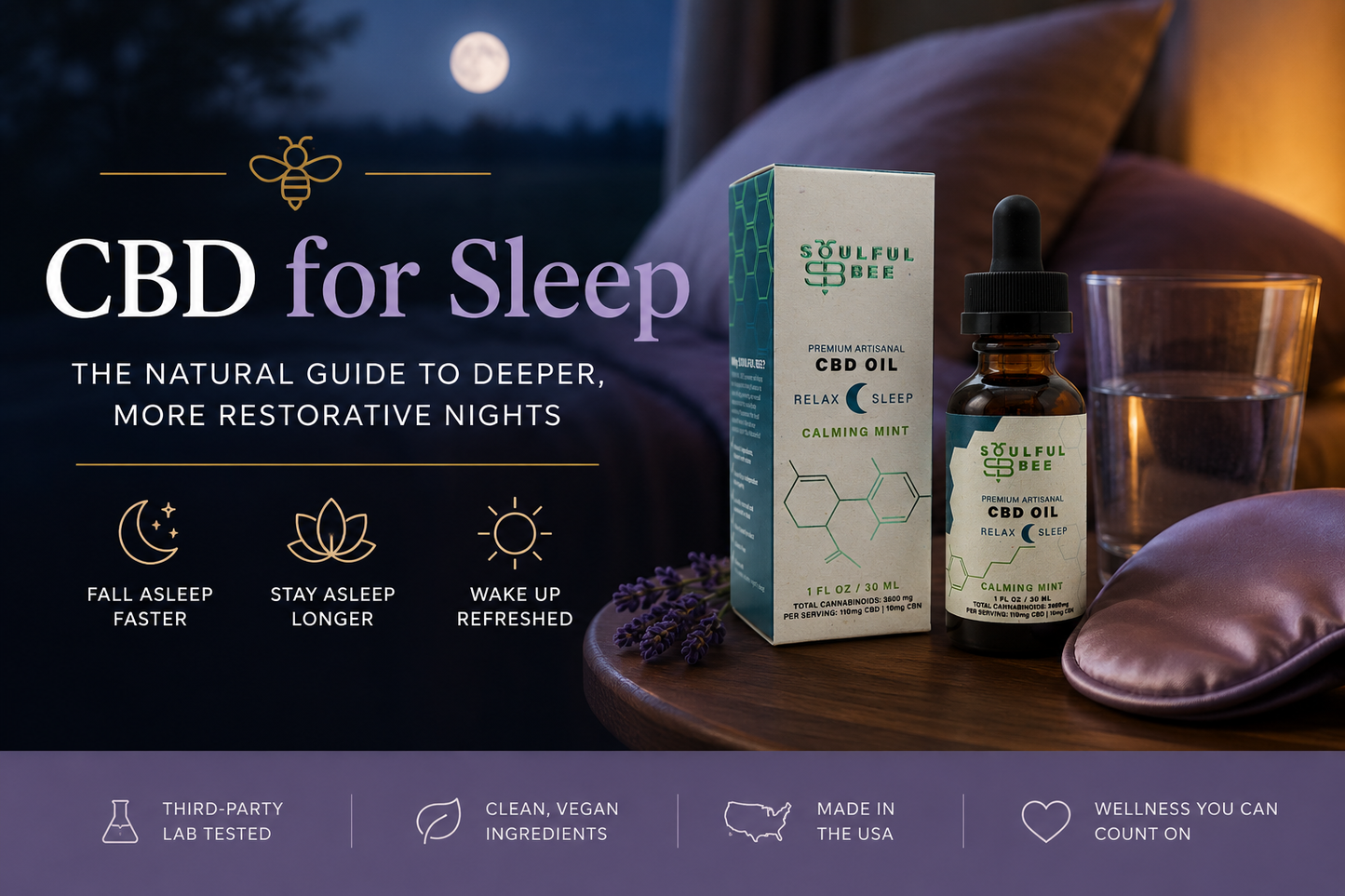 The Modern Wellness Reset: How CBD for Sleep Supports Better Rest, Recovery, and Daily Balance