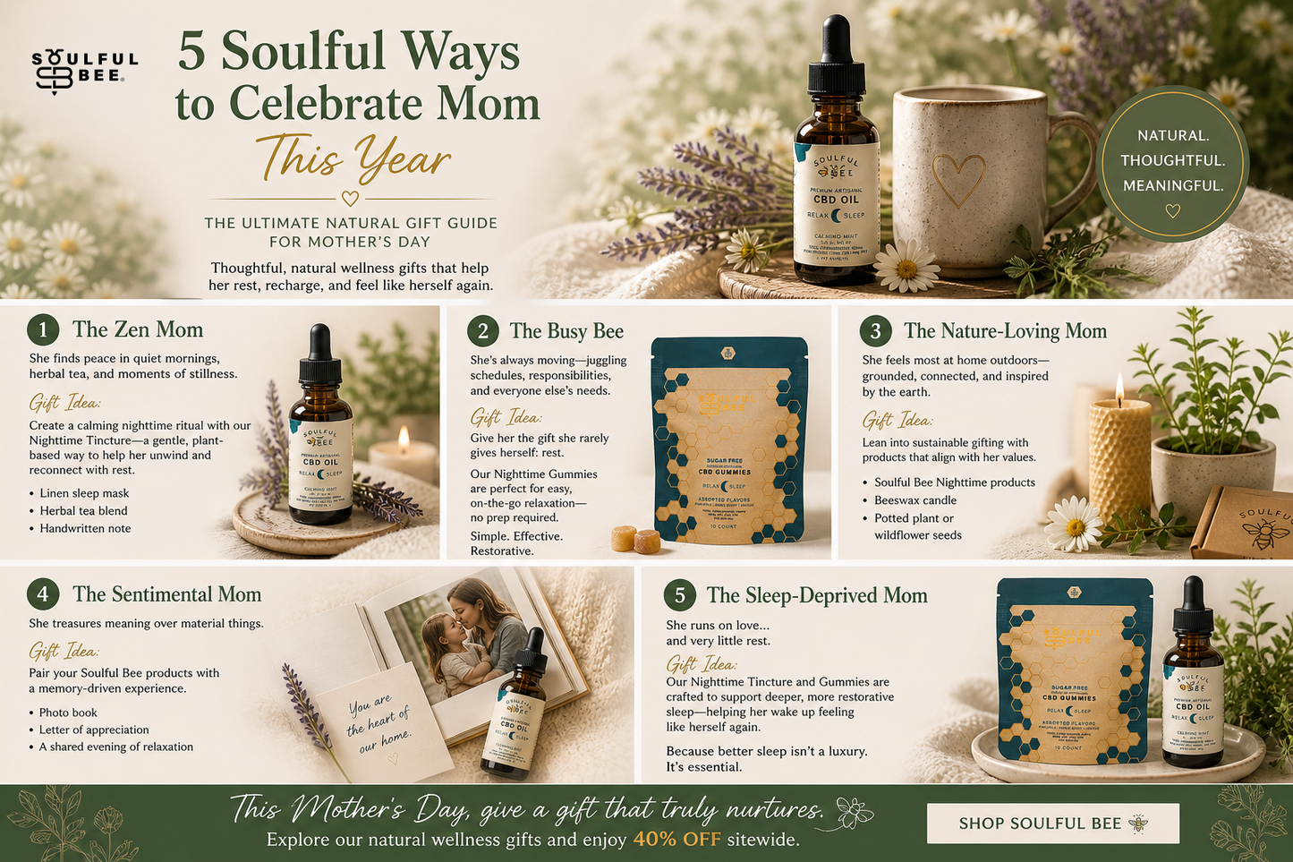 5 Soulful Ways to Celebrate Mom This Year (The Ultimate Natural Gift Guide)